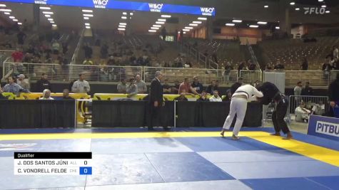 JOSÉ DOS SANTOS JÚNIOR vs CLINTONIA VONDRELL FELDER 2024 Pan Jiu Jitsu IBJJF Championship
