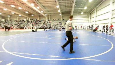 75 lbs Rr Rnd 1 - Jace Largent, Indiana Outlaws Green vs Porter Kerr, Dueling Bandits