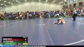 160 lbs Round 3 (6 Team) - Stetson Riggs, South Dakota Lightning vs Kaden Wiele, Iowa Red