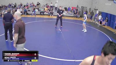 87 lbs Round 4 - Yandel Basham, HotShots Wrestling vs Noah White, Team Bucs - North Bend