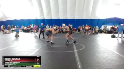 175 lbs Round 6 (8 Team) - Cohen Bunting, 330 Lab vs Kyser Kostoff, Death Squad