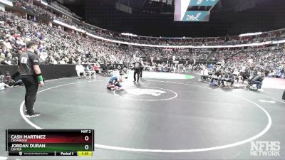 113-2A Semifinal - Jordan Duran, Center vs Cash Martinez, Cedaredge