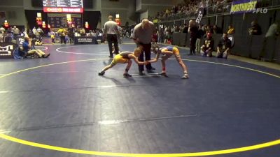 82 lbs Round Of 32 - Landon Baker, Wattsburg vs Toby Bernash, Kiski