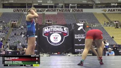 190 lbs 1st Place Match - Brooke Huffman, Team Nazar Training Center vs Ella Murphey, Mayhem WC