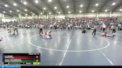 160 lbs Champ. Round 1 - Sean Wilkerson, Champions Wrestling Club vs Jj Lewis, American Fork