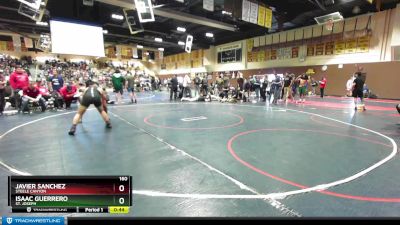 160 lbs Cons. Round 2 - Isaac Guerrero, St. Joseph vs Javier Sanchez, Steele Canyon