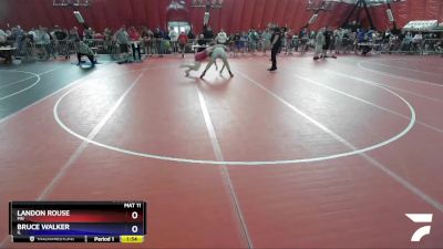 182 lbs Cons. Round 3 - Landon Rouse, MN vs Bruce Walker, IL