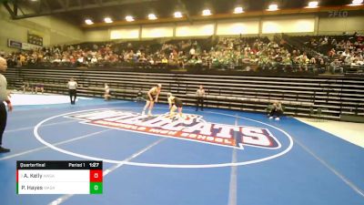 132 lbs Quarterfinal - Austin Kelly, Wasatch vs Parker Hayes, Wasatch