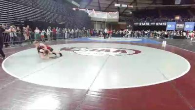 93 lbs Champ. Round 1 - Jack Kruger, Camas Wrestling Club vs Hunter Smetzler, Shelton Wrestling Club