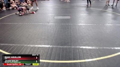 49 lbs Quarterfinal - Jacen Bailey, Pelion Youth Wrestling vs Isaac Aguillon, C2X