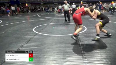 135 lbs Round Of 16 - Bryce Miller, Cedar Cliff vs Edward Spontak, North Hills