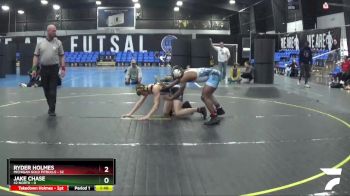 155 lbs Round 6 (8 Team) - Ryder Holmes, Michigan Gold Pitbulls vs Jake Chase, 42 North