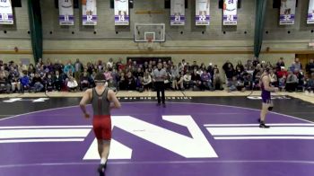 197 lbs, Willie Scott, Rutgers vs. Zack Chakonis, Northwestern