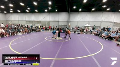 152 lbs Round 1 (16 Team) - Tyler Xavier Mcknight, Georgia Blue vs Kody Routledge, Oklahoma Red