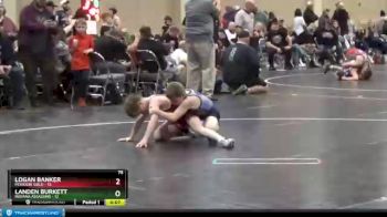75 lbs Finals (2 Team) - Logan Banker, Missouri Gold vs Landen Burkett, Indiana Assassins