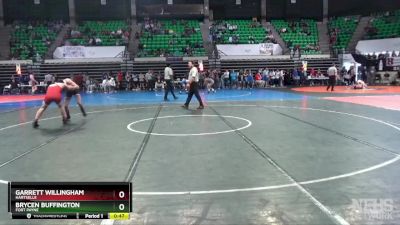 6A 150 lbs Cons. Semi - Brycen Buffington, Fort Payne vs GARRETT WILLINGHAM, Hartselle