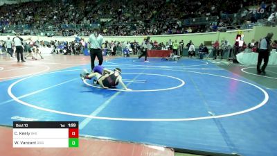 87 lbs Round Of 64 - Cooper Keely, Blanchard High School vs Westin Vanzant, Bristow