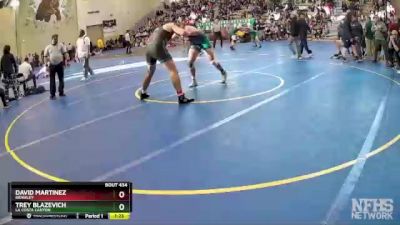 222 Boys Quarterfinal - Trey Blazevich, La Costa Canyon vs David Martinez, Brawley