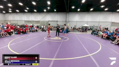 160 lbs Semis & 1st Wrestleback (8 Team) - Brent Slade, Iowa vs Wills Bronson, Tennessee