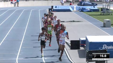 Elementary Boys' 1500m Aau Junior Olympics, Finals 1 - Age 13