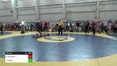 90-S lbs Round Of 32 - Riley Pylypiak, OH vs Isaiah Ruffin, MI