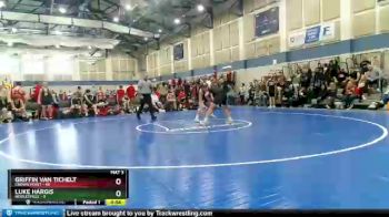 132 lbs Round 3 (4 Team) - Griffin Van Tichelt, Crown Point vs Luke Hargis, Noblesville