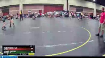 108 lbs Semis & 1st Wrestleback (8 Team) - Caleb Gibson, Noke RTC vs Alexander May, NCWAY