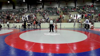 40 lbs Consolation - August Bishop, The Grind Wrestling Club vs Tayvien Neal, Dendy Trained Wrestling