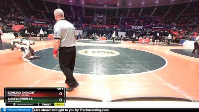 3A 152 lbs Champ. Round 1 - Edmund Enright, Chicago (Mt. Carmel) vs Austin Perella, Joliet (West)