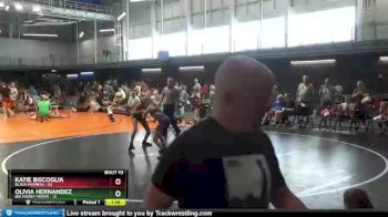 92 lbs Round 9 (10 Team) - Katie Biscoglia, Black Mambas vs Olivia Hernandez, Big Money Movin