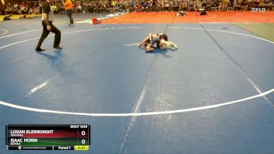 72 lbs Champ. Round 1 - Logan Kleinknight, Waconia vs Isaac Morin, Bemidji