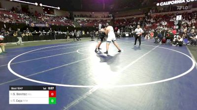 285 lbs Consi Of 8 #2 - Santiago Benitez, Villa Park vs Troy Ceja, Pitman