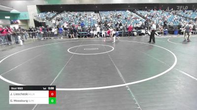 150 lbs Consolation - Joseph Liescheski, Allen vs Gil Mossburg, Glacier Peak