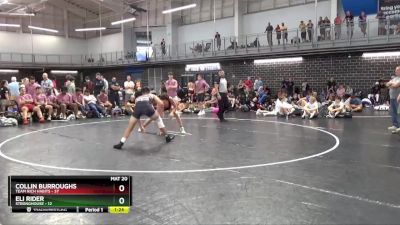 170 lbs Quarters & 1st Wb (16 Team) - Collin Burroughs, Team Rich Habits vs Eli Rider, StrongHouse