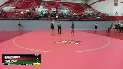 215 lbs Quarterfinal - Nigel Tatum, Frisco Reedy vs Jacob Vasquez, NRH Birdville