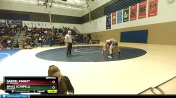 165 lbs Semifinal - Bryce Scarpelli, Riverside vs Gabriel Singley, Mt. Spokane