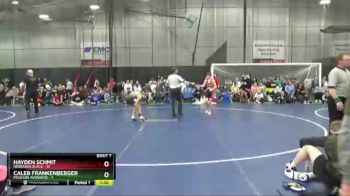 105 lbs Semis & 1st Wrestleback (8 Team) - Hayden Schmit, Nebraska Black vs Caleb Frankenberger, Missouri Avengers
