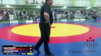 65kg 5th Place Match - Alex McKenzie, Alberni Valley WC vs Austin Franczak, Crank Wrestling