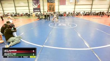 72 lbs Rd# 4- 2:00pm Friday Final Pool - Jett Johnson, Cali Red vs Braidyn Taby, Maryland GOLD