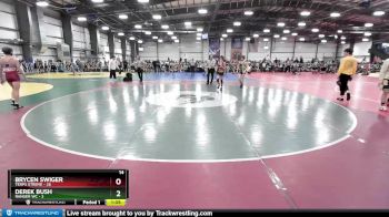 100 lbs Rd# 1 9:00am Friday - Brycen Swiger, Terps Xtreme vs Derek Bush, Ranger WC