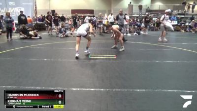 120 lbs Finals (8 Team) - Kiernan Meink, Team Gotcha vs Harrison Murdock, POWA