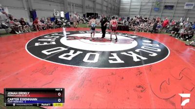 152 lbs Round 1 (16 Team) - Jonah Erdely, Pennsylvania Blue vs Carter Eisenmann, Team Nebraska