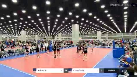 Kairos 18 vs Crossfire18 - 2022 JVA World Challenge presented by Nike - Expo Only