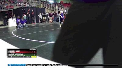 85 lbs Cons. Round 1 - Oaklee Ackerman, Garden County Wrestling Club vs Jackson Liske, GI Grapplers