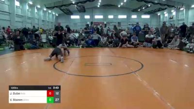 126 lbs Round 3 - Jason Dube, Ragin Raisins vs Vincent Stamm, Grandville WC