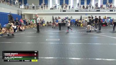 130 lbs Round 4 (8 Team) - Chase Krantz, Young Guns vs Vlad Chechkovsky, Elite Misfits