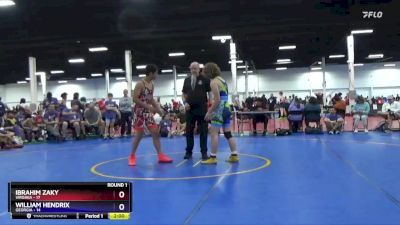 165 lbs Round 1 (4 Team) - Ibrahim Zaky, Virginia vs William Hendrix, Georgia