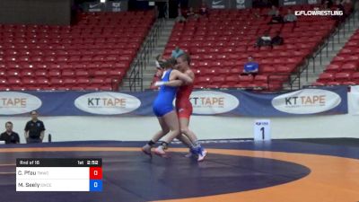 53 kg Rnd Of 16 - Cody Pfau, TMWC vs Marie Seely, Southwestern Oregon CC