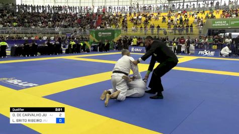 DAELCY DE CARVALHO JUNIOR vs LEONARDO BRITO RIBEIRO 2024 Brasileiro Jiu-Jitsu IBJJF