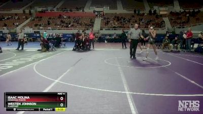 D2-132 lbs Cons. Round 1 - Westen Johnson, Flagstaff vs Isaac Molina, Mountain Pointe